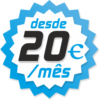 Apenas 20€/Mês